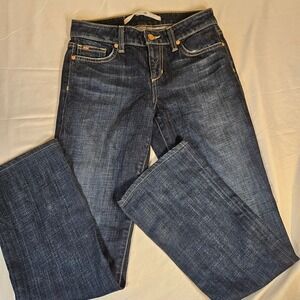 Joes Jeans Honey Bootcut Burke Wash Dark Indigo Curvy Fit W25 HCBU5071